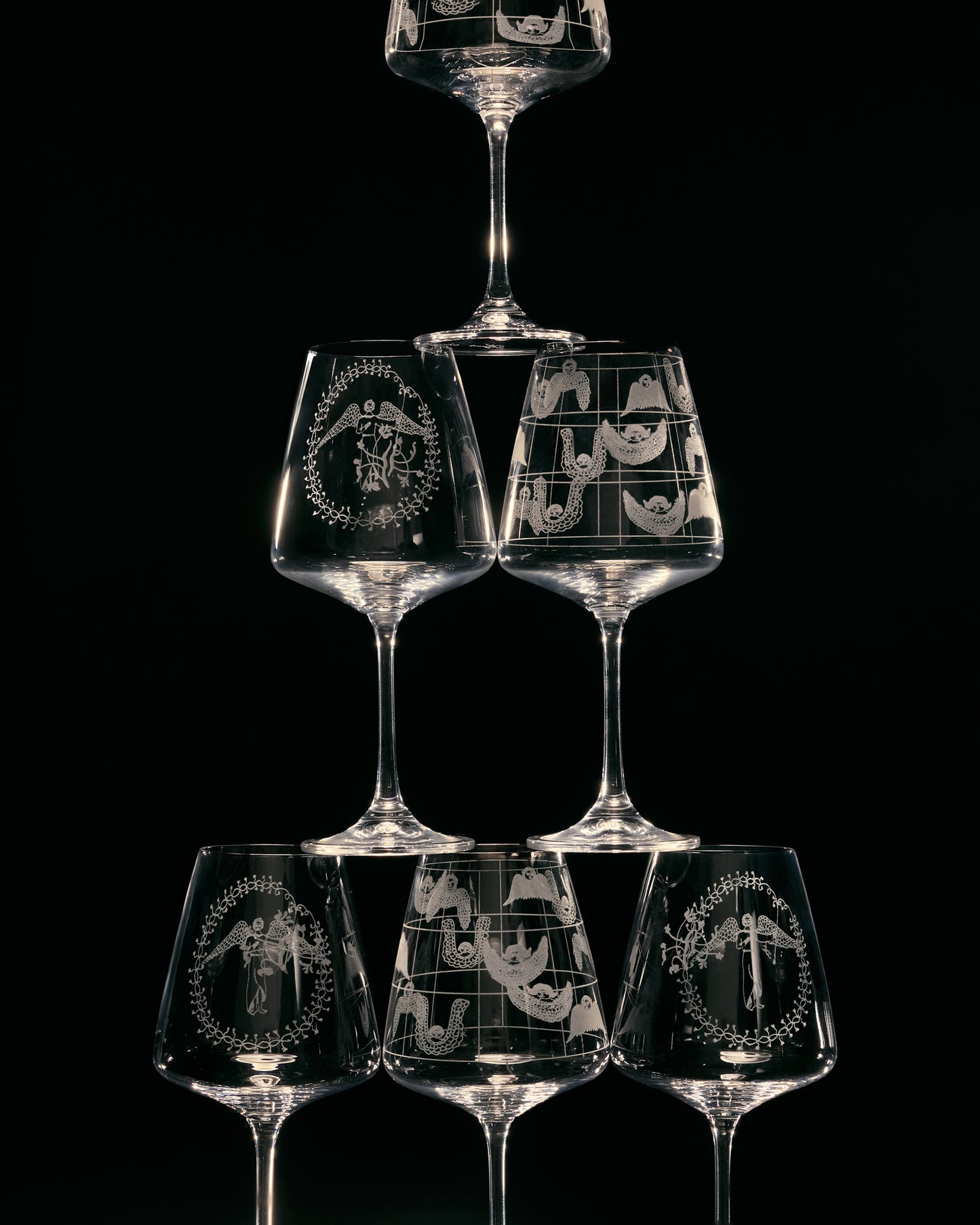 “Cherubim” Glass