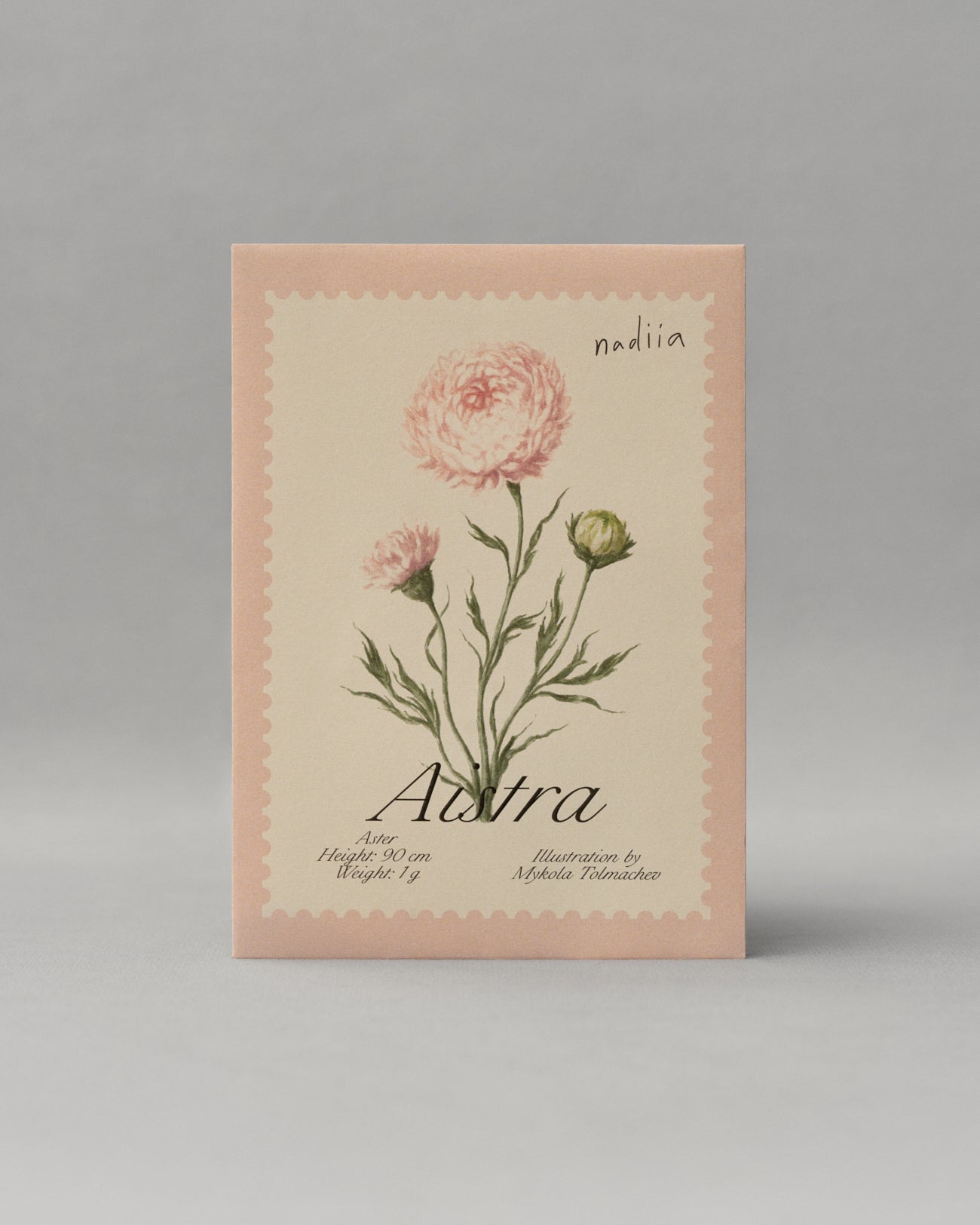 Купіть виріб ручної роботи Aster seeds "Aistra" від Nadiia World. Ідеальний вибір для додавання вишуканості та шарму до вашого житлового простору або колекції особистих аксесуарів.