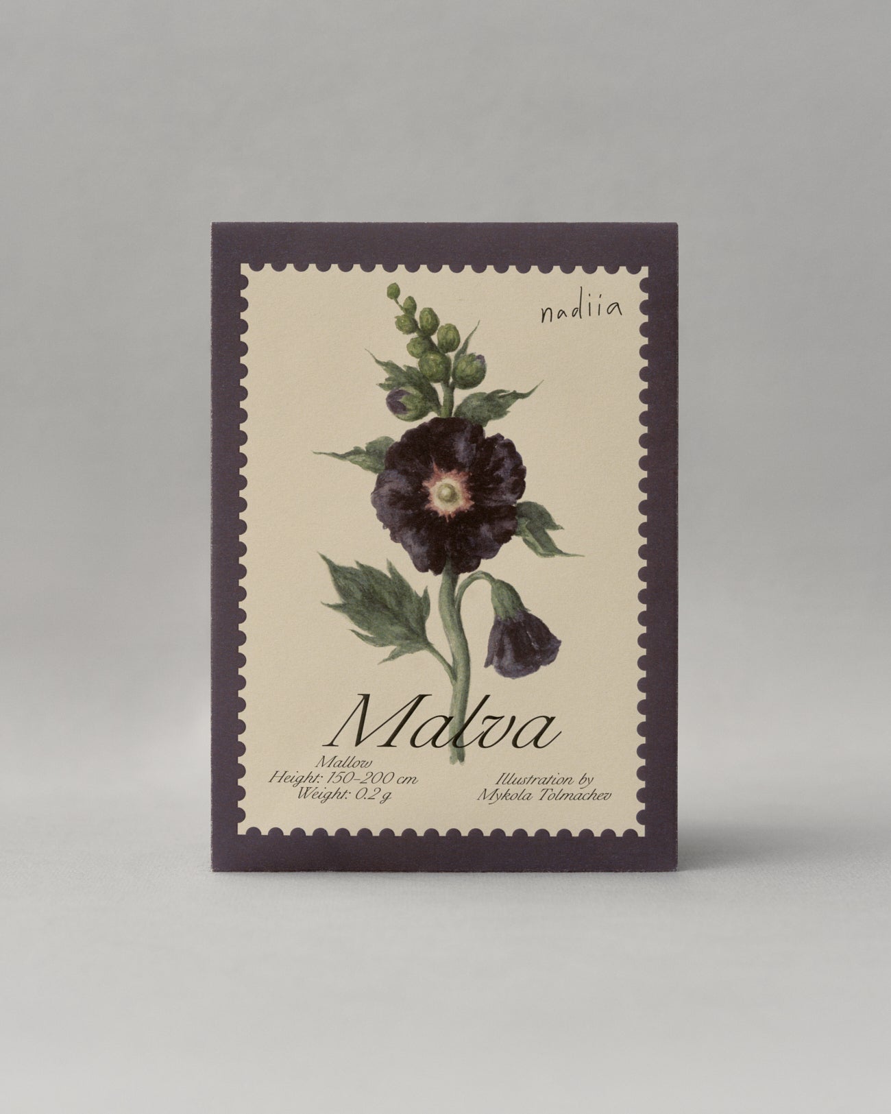 Купіть виріб ручної роботи Mallow seeds "Malva" від Nadiia World. Ідеальний вибір для додавання вишуканості та шарму до вашого житлового простору або колекції особистих аксесуарів.