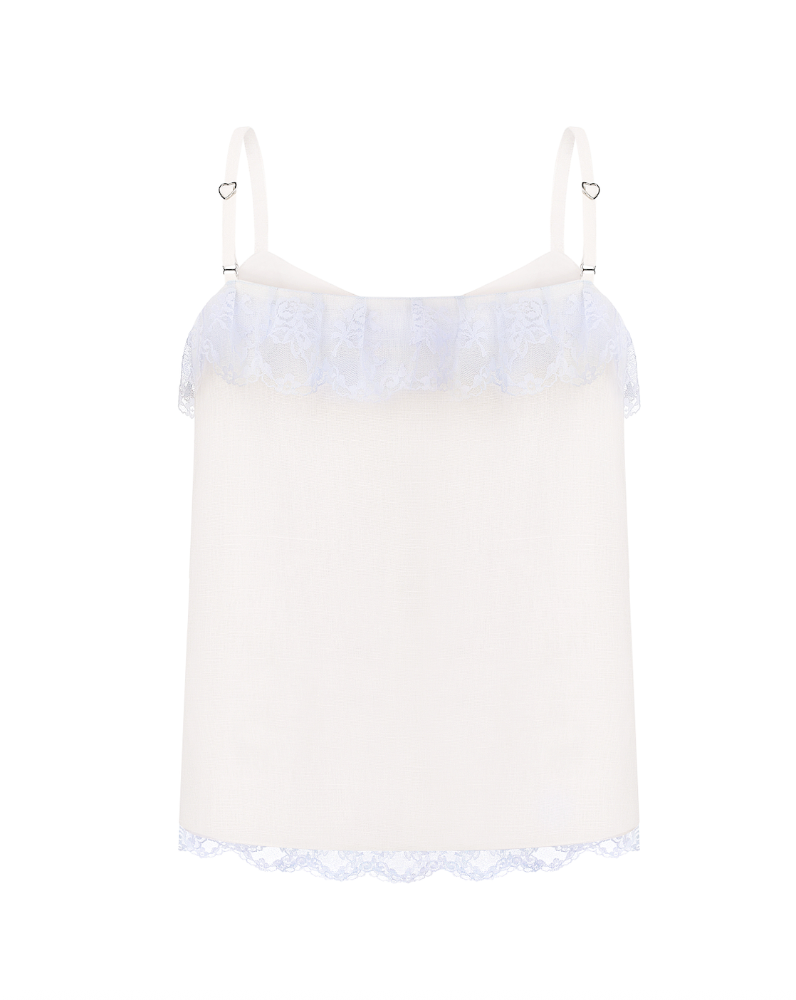 Купіть виріб ручної роботи Linen Camisole with Blue Lace “Baby Doll” від Nadiia World. Ідеальний вибір для додавання вишуканості та шарму до вашого житлового простору або колекції особистих аксесуарів.