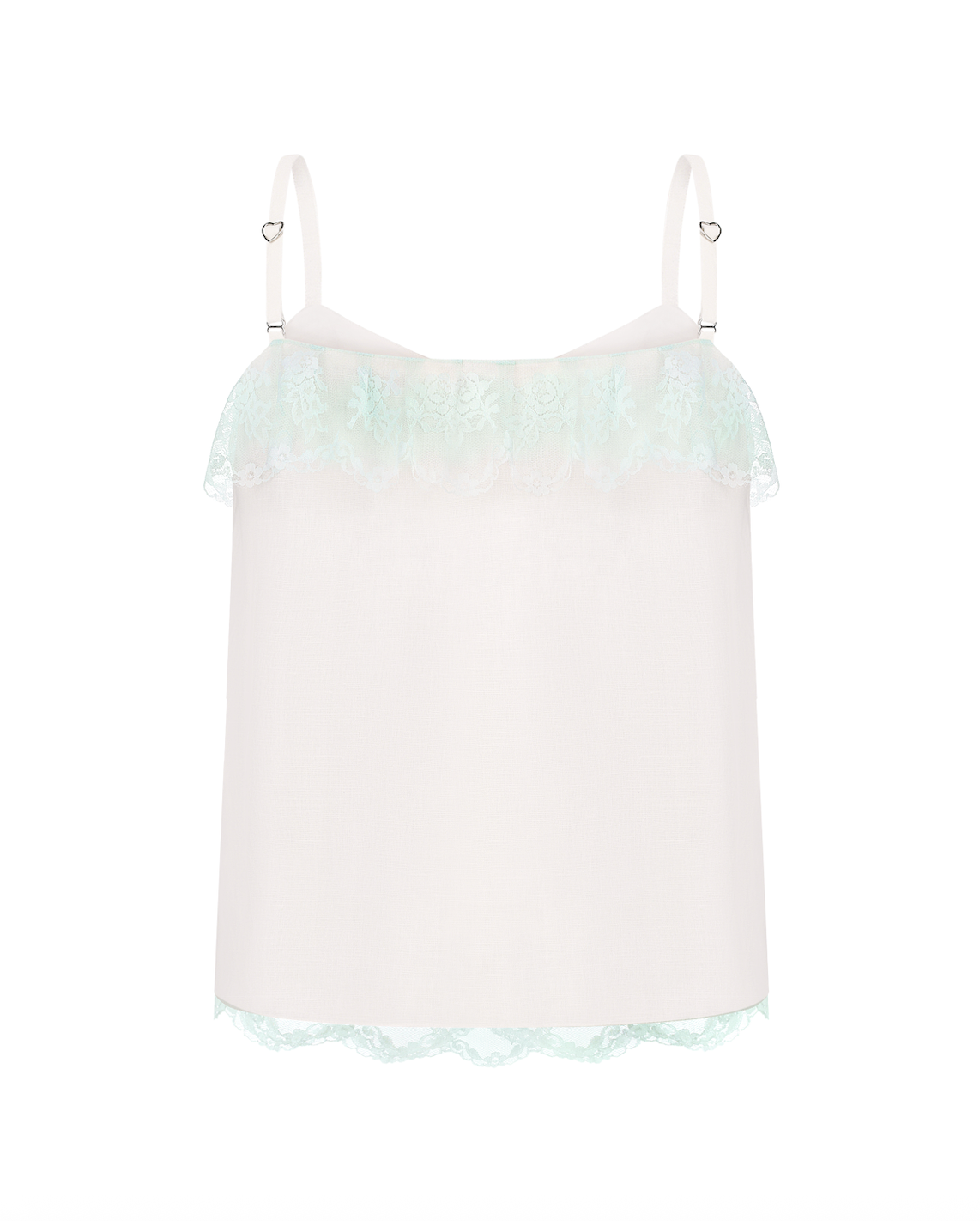 Купіть виріб ручної роботи Linen Camisole with Menthol Lace “Baby Doll” від Nadiia World. Ідеальний вибір для додавання вишуканості та шарму до вашого житлового простору або колекції особистих аксесуарів.