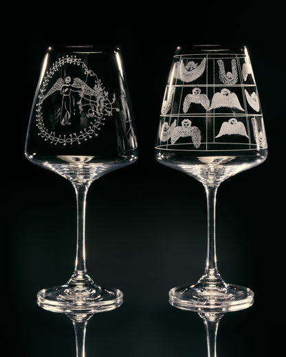 “Cherubim” Glass