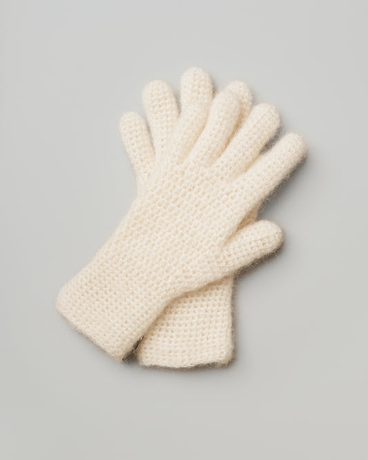 Winter Gloves in White