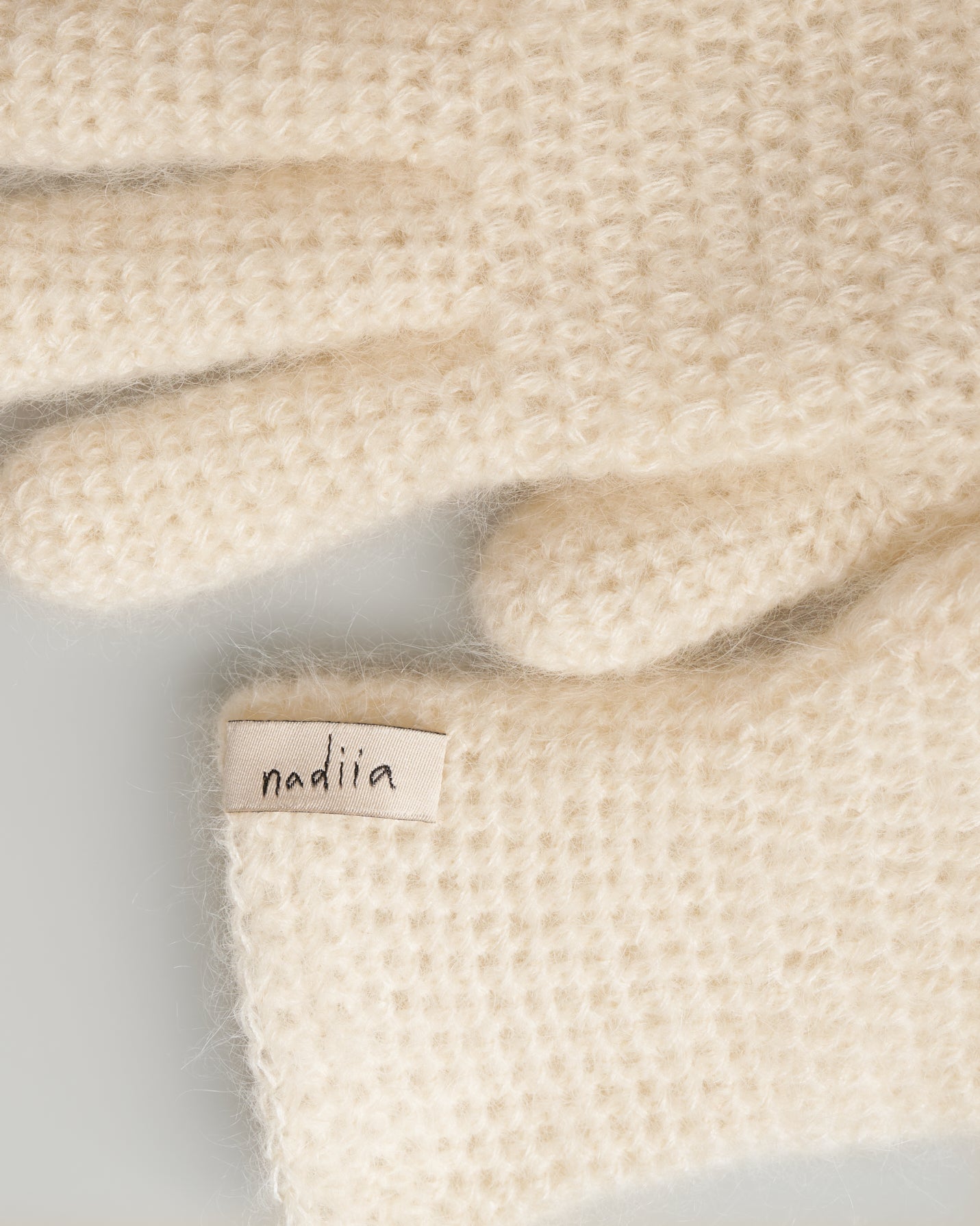 Winter Gloves in White