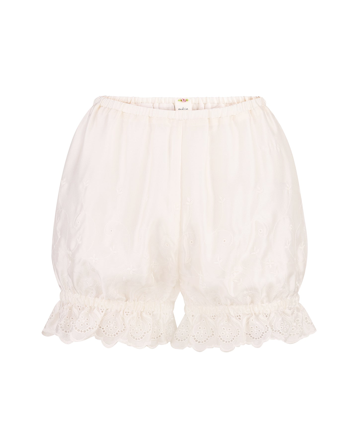Купіть виріб ручної роботи Silk Shorts “Love” від Nadiia World. Ідеальний вибір для додавання вишуканості та шарму до вашого житлового простору або колекції особистих аксесуарів.