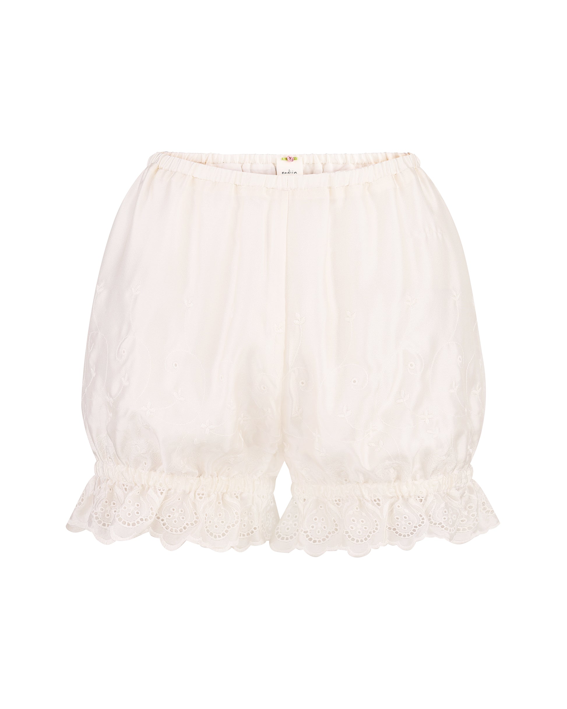 Купіть виріб ручної роботи Silk Shorts “Love” від Nadiia World. Ідеальний вибір для додавання вишуканості та шарму до вашого житлового простору або колекції особистих аксесуарів.
