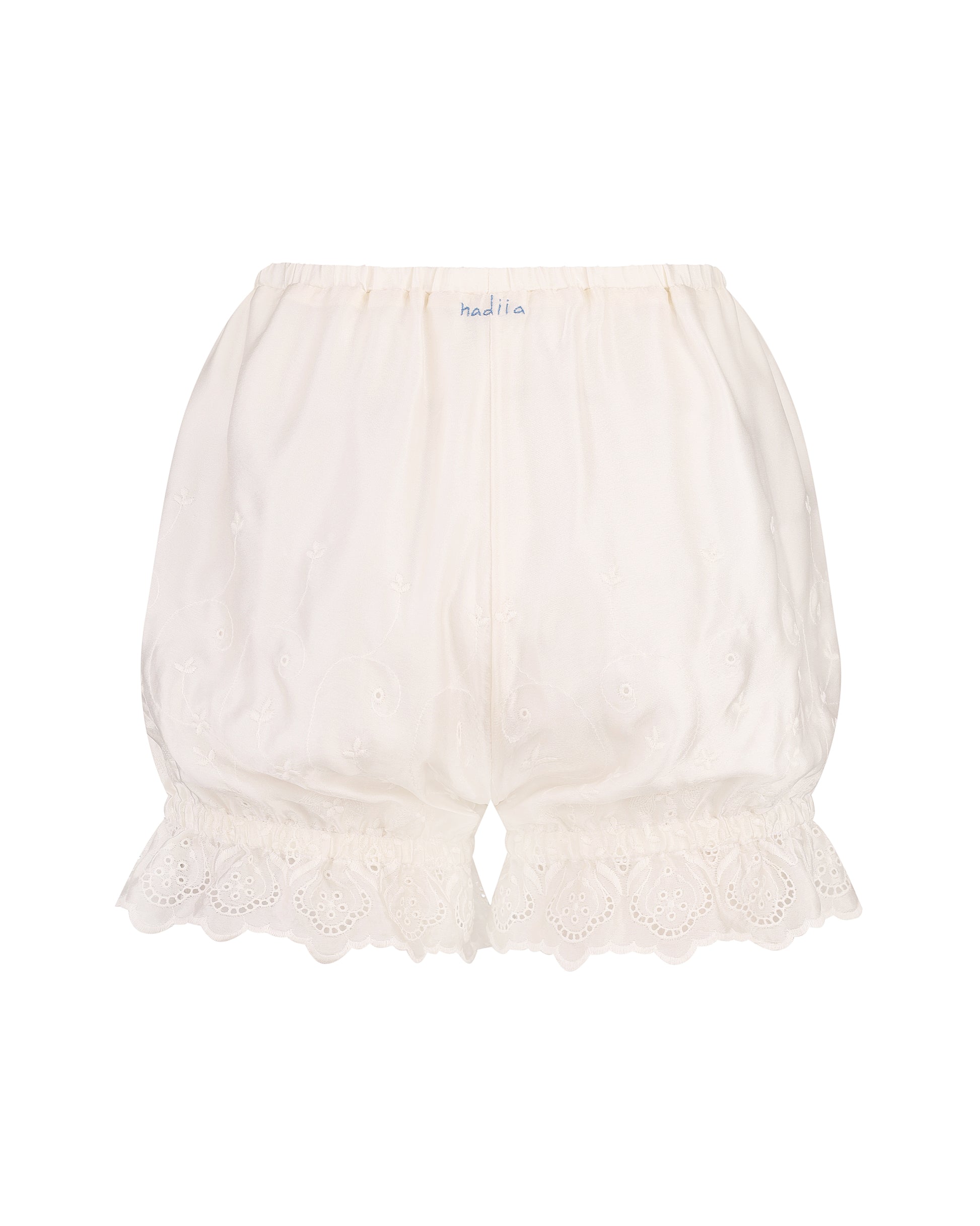 Купіть виріб ручної роботи Silk Shorts “Love” від Nadiia World. Ідеальний вибір для додавання вишуканості та шарму до вашого житлового простору або колекції особистих аксесуарів.