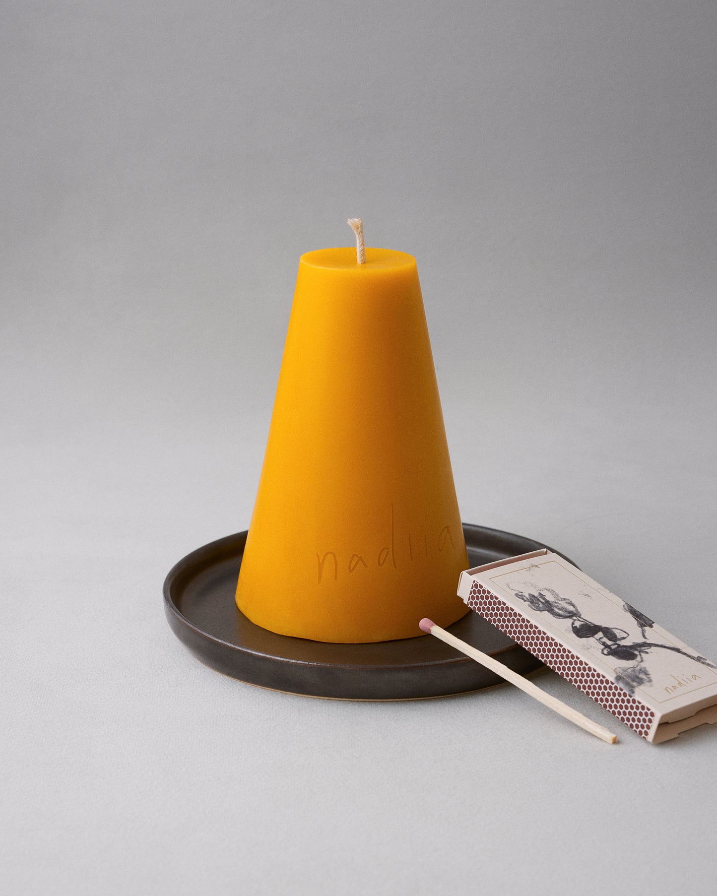 Сone Beeswax Candle