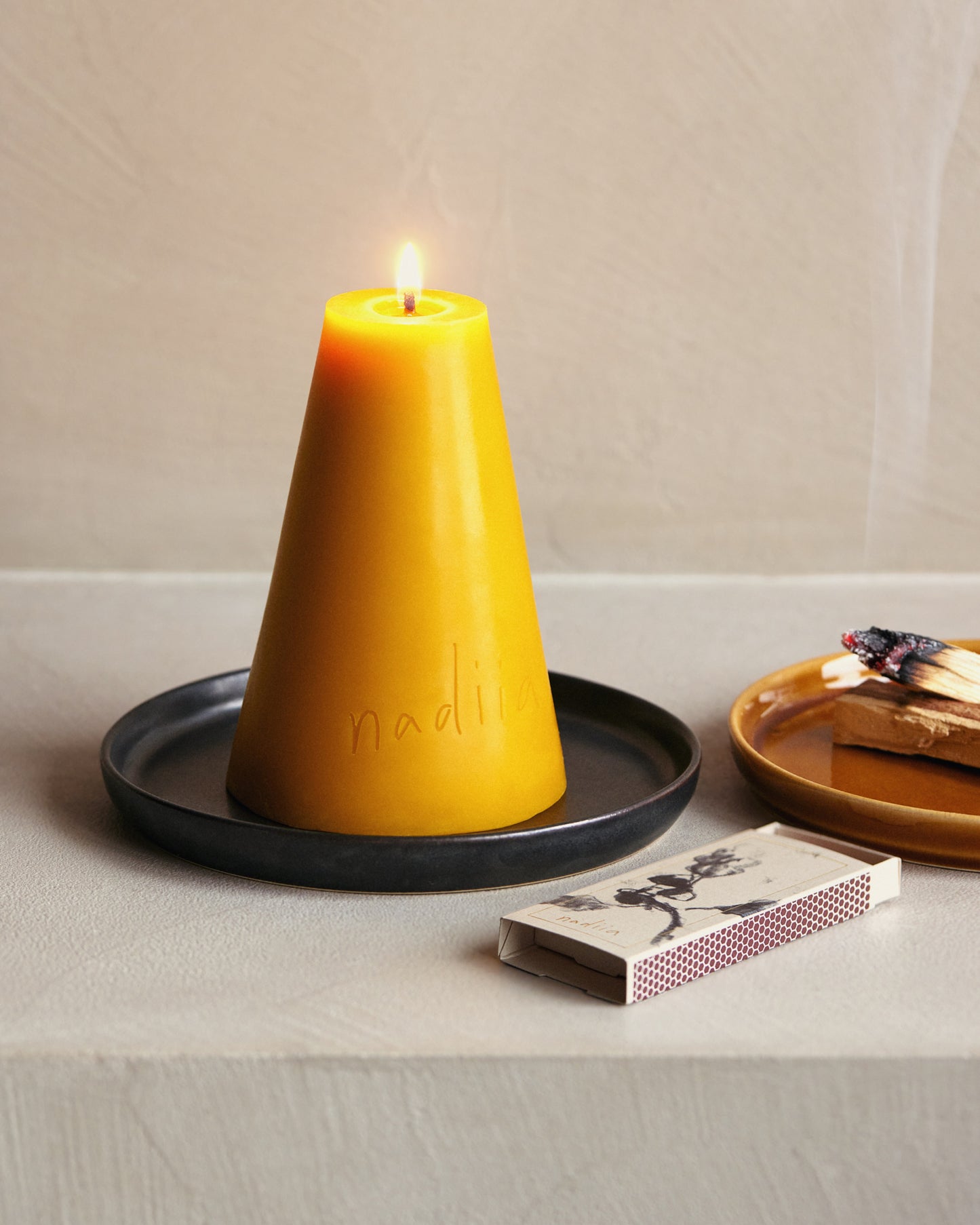 Сone Beeswax Candle