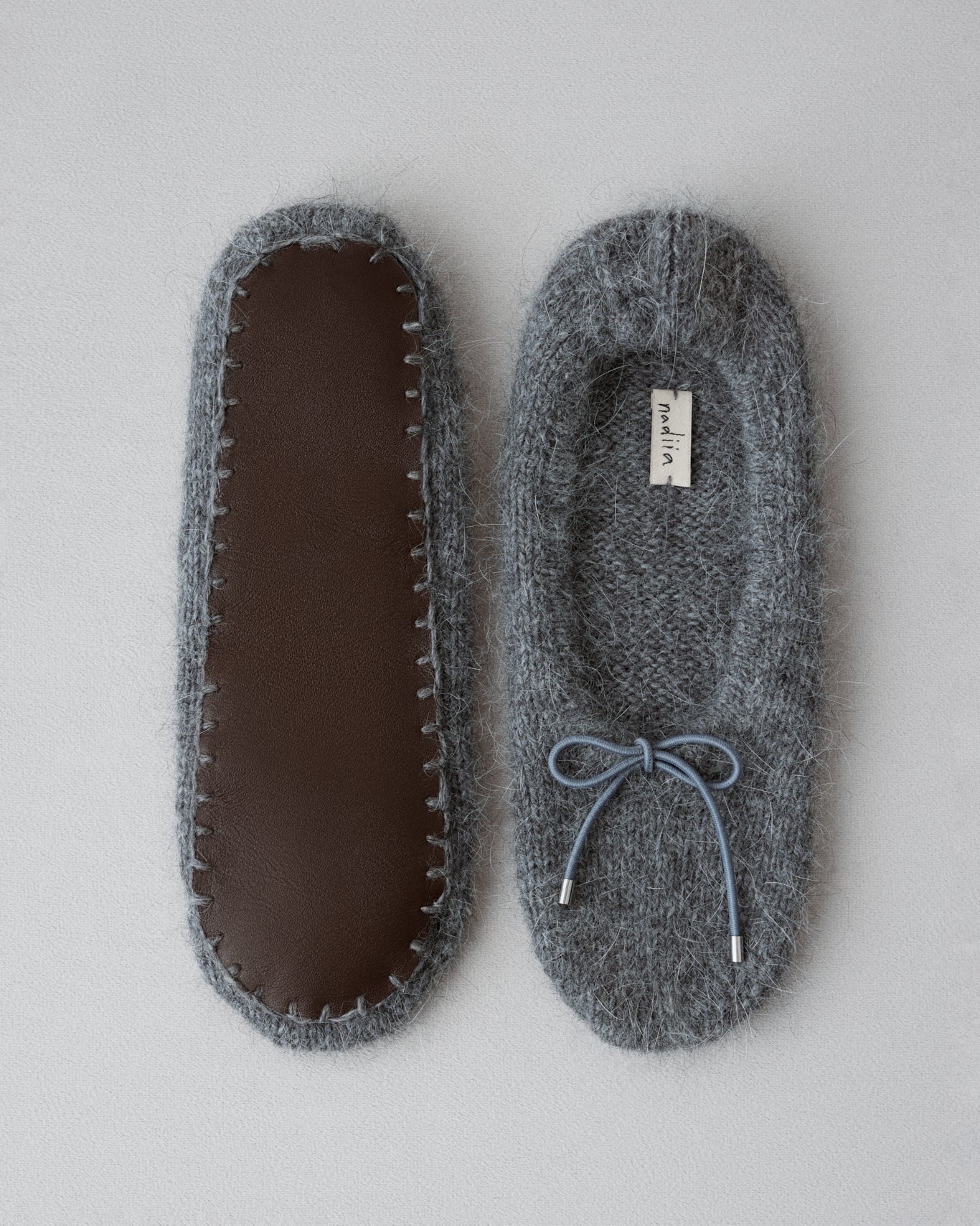 Mink Yarn Slippers