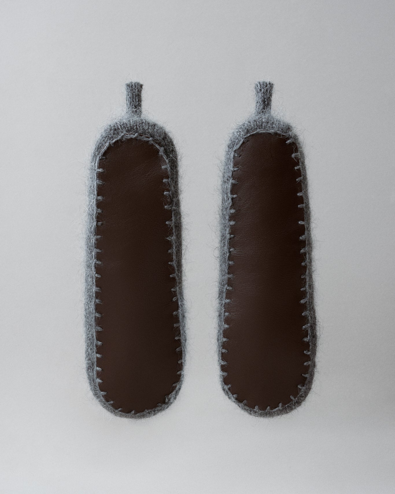 Mink Yarn Slippers