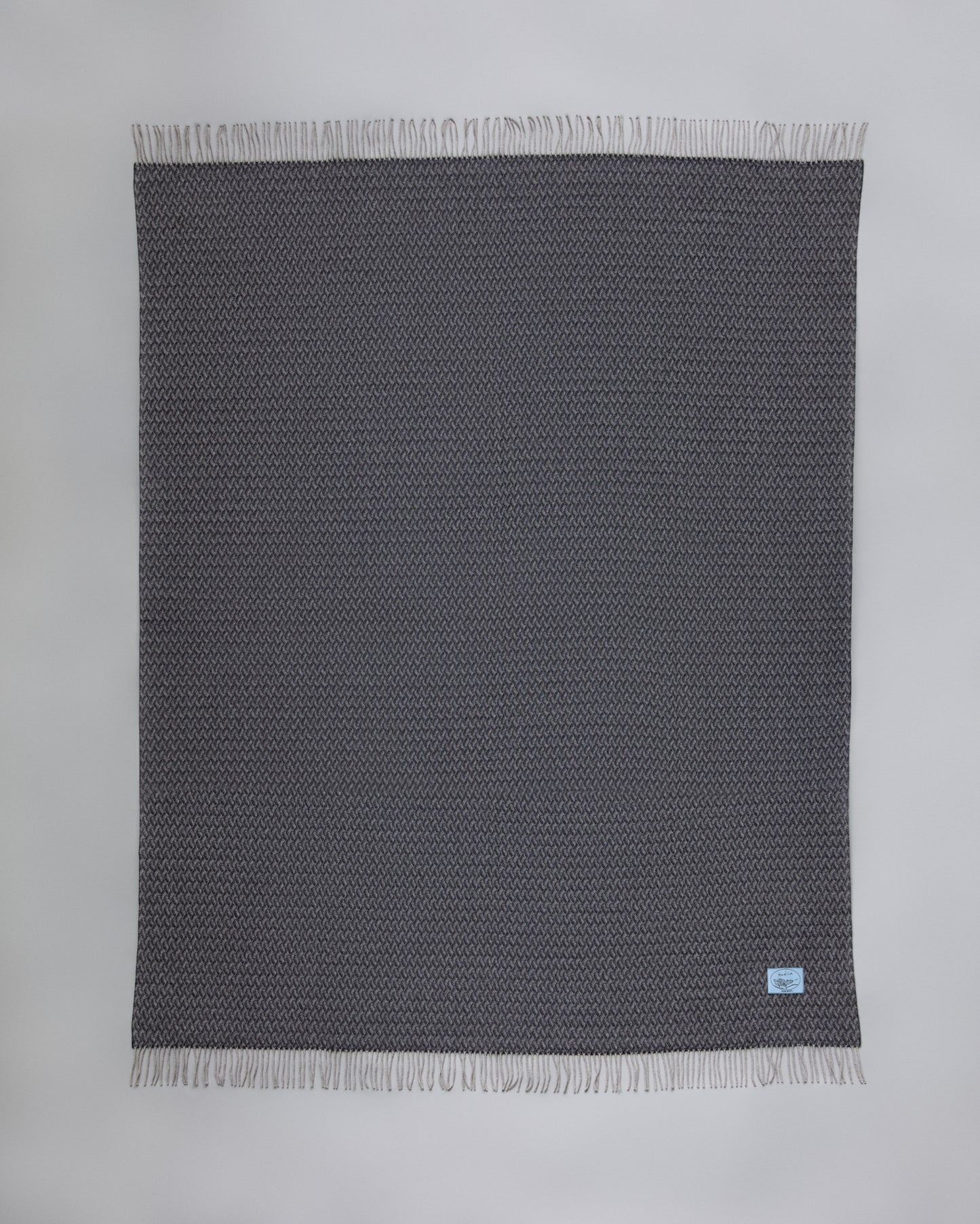 Charcoal Wool Blanket