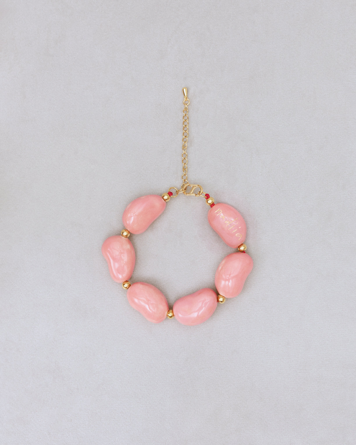 Pink "Beans" Bracelet