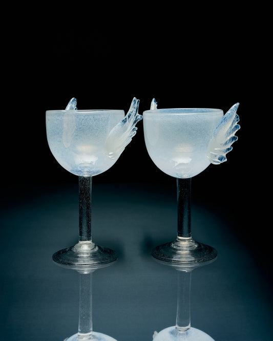 Wings Wine Glass