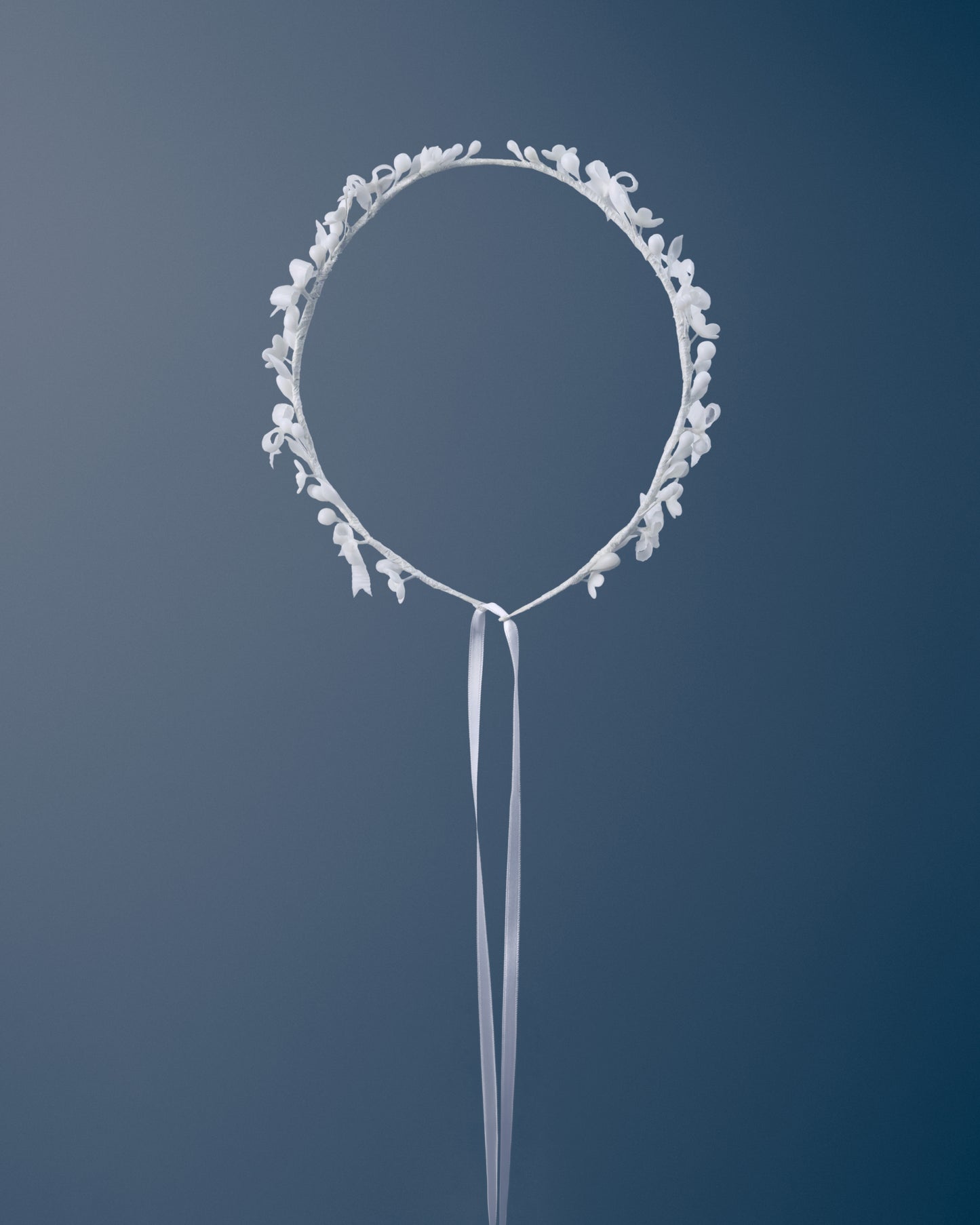 Wax Wreath “Bows in Bloom”