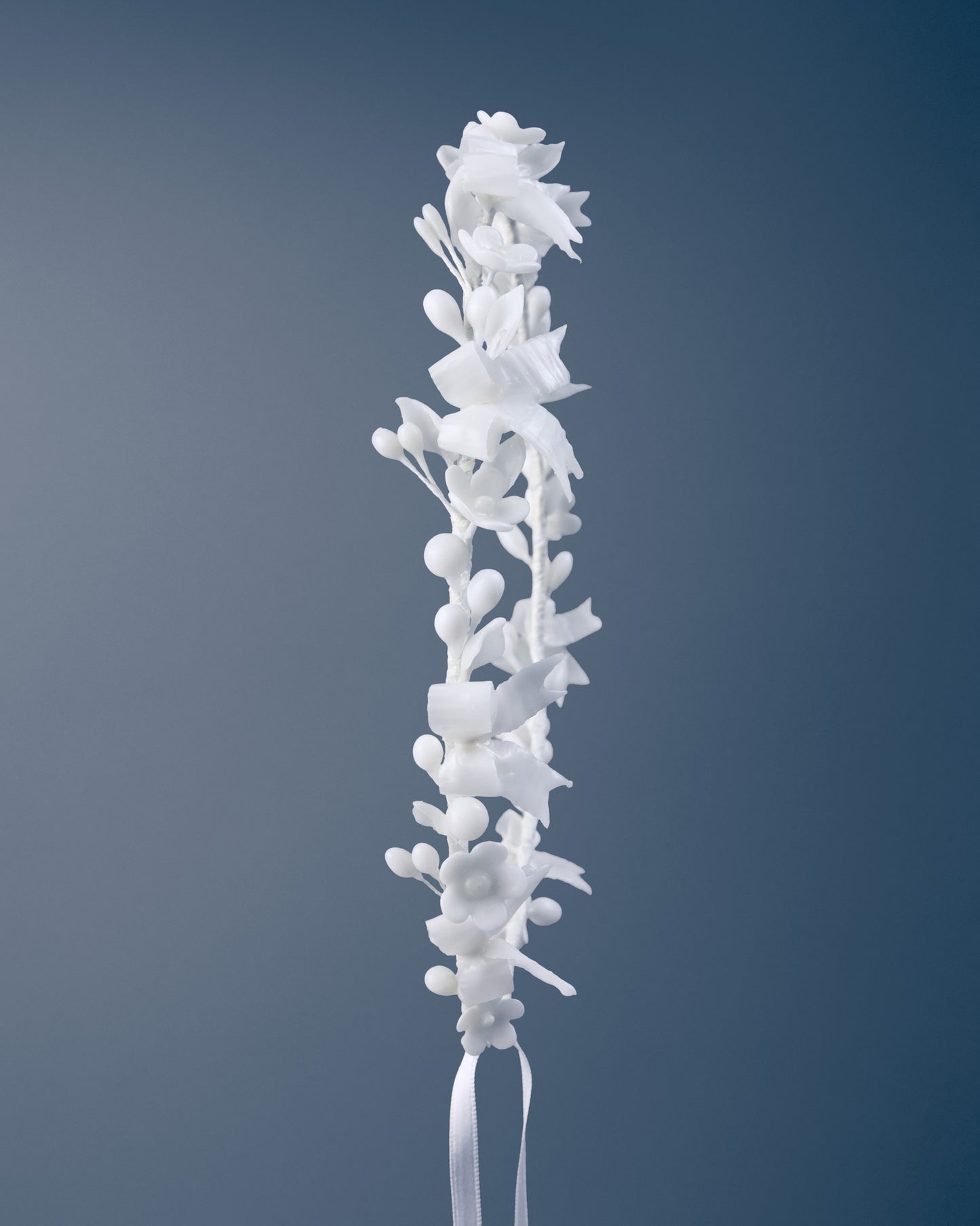 Wax Wreath “Bows in Bloom”