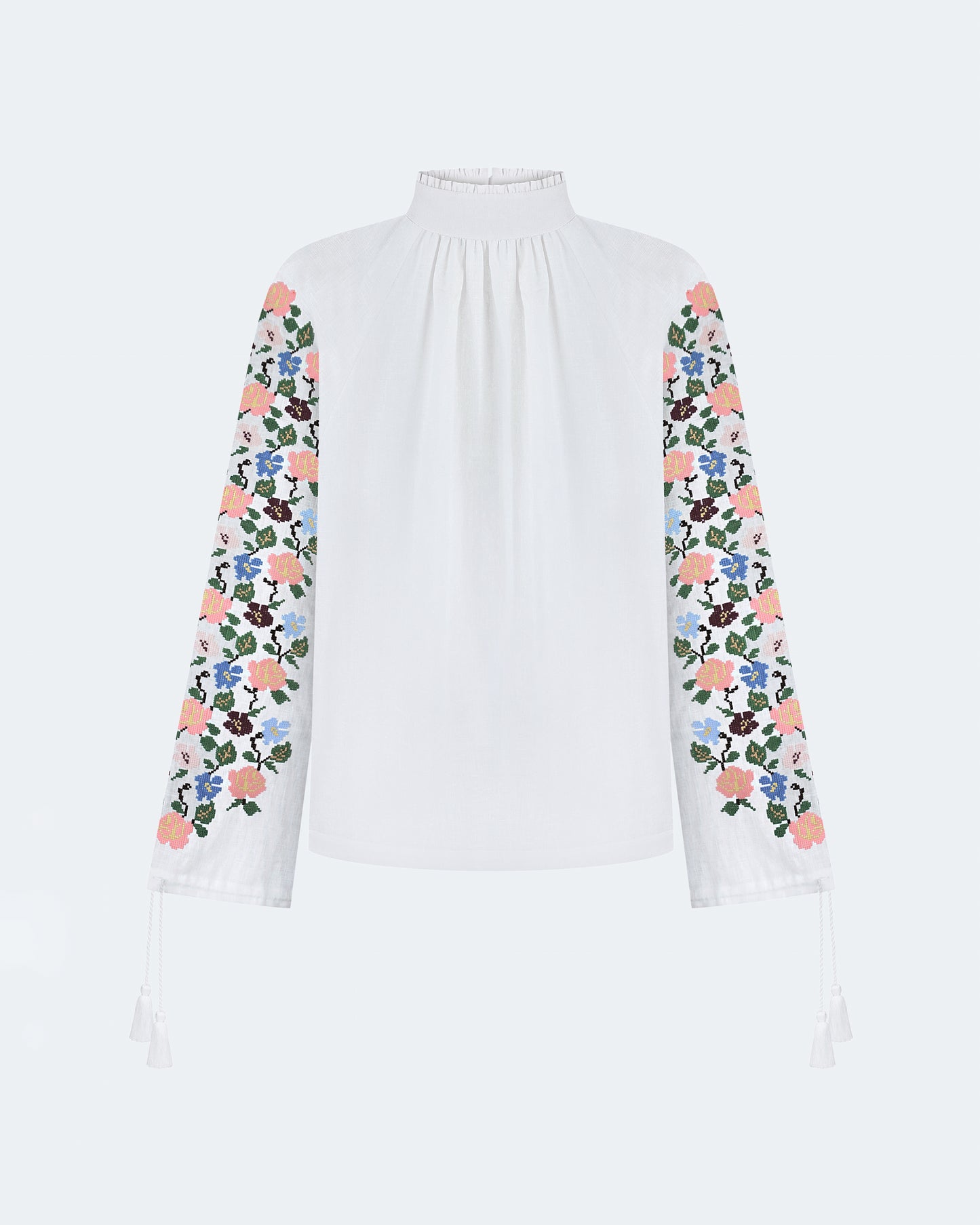 Embroidered shirt "Bouquet"