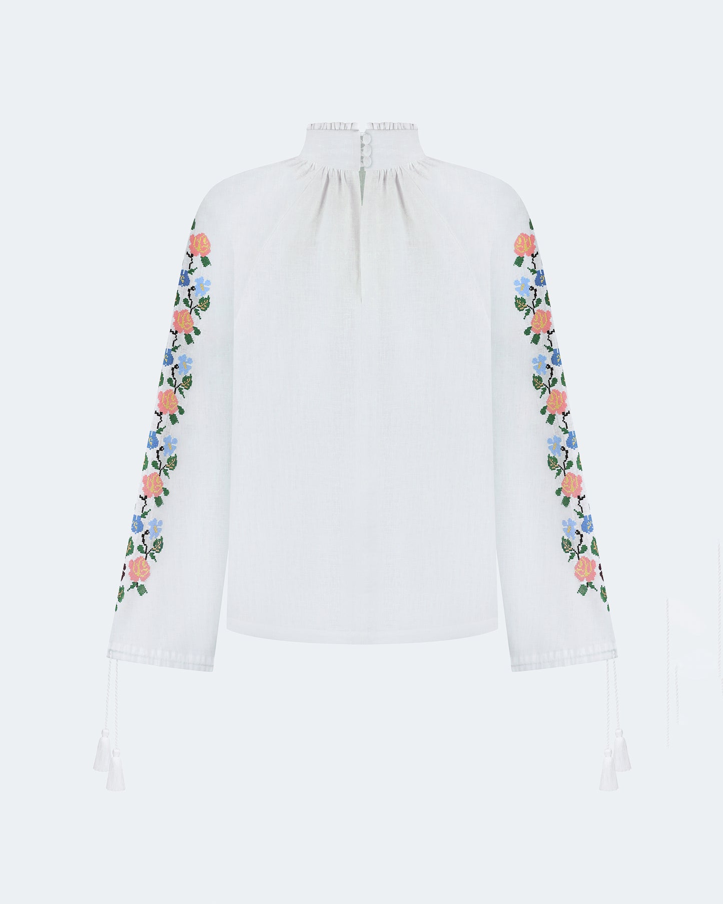 Embroidered shirt "Bouquet"