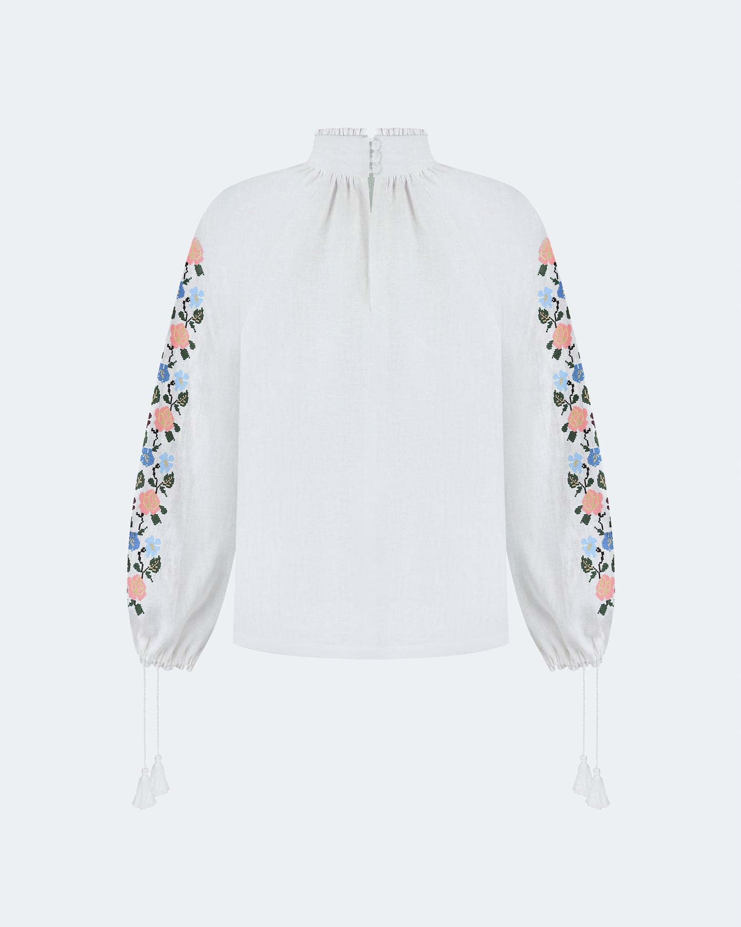 Embroidered shirt "Bouquet"