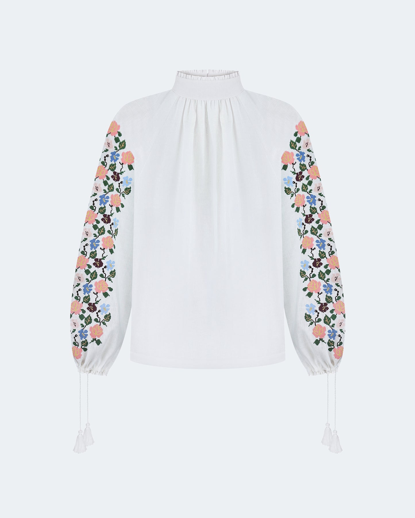 Embroidered shirt "Bouquet"