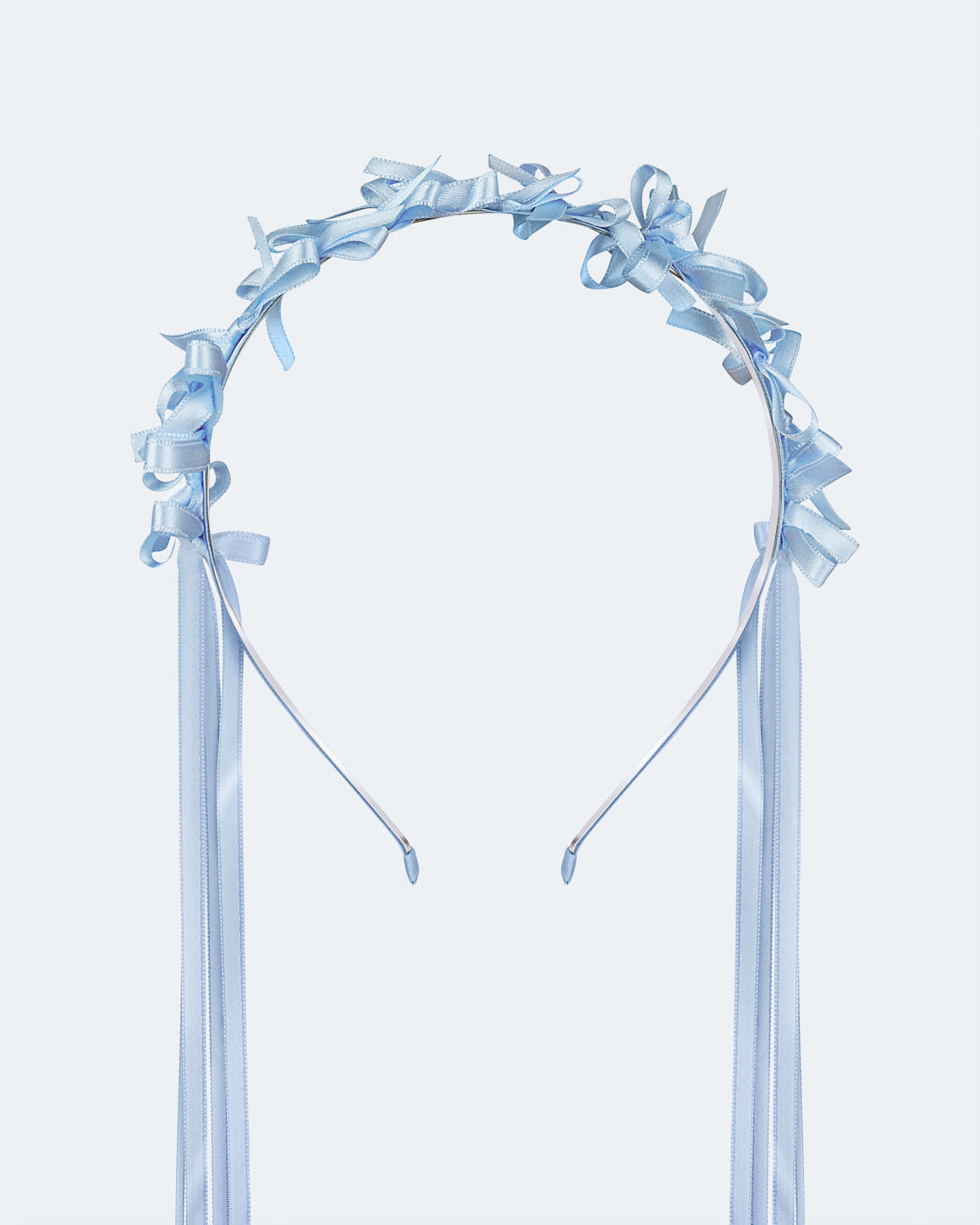 Light summer wreath "Lebidka" in Blue