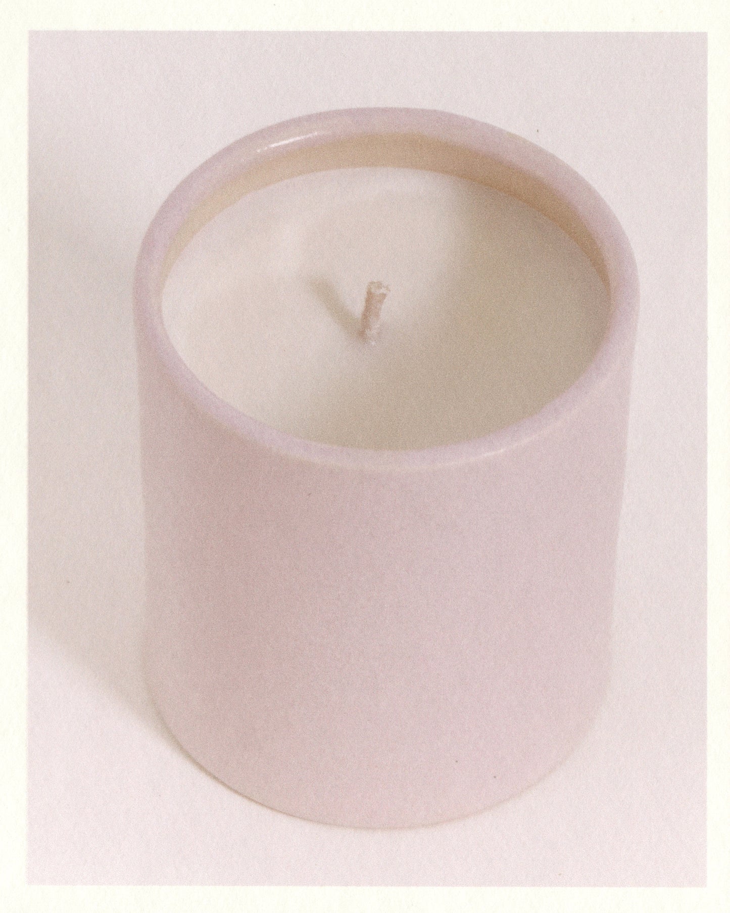 Scented candle in a ceramic cup "Someone Loves Someone"