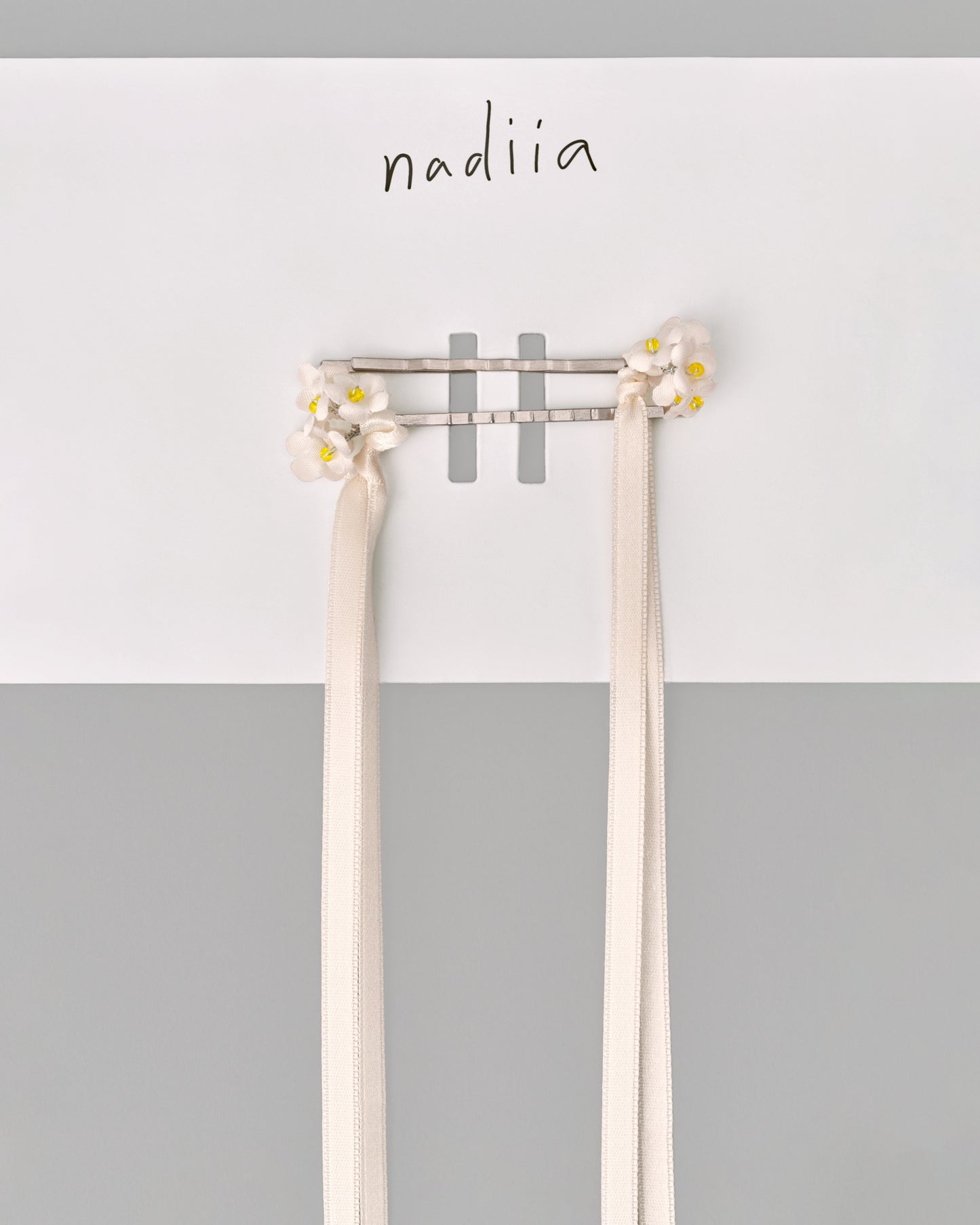 Hair Clips Set "Snowshoes"