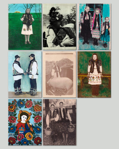 Купіть виріб ручної роботи Postcards від Nadiia World. Ідеальний вибір для додавання вишуканості та шарму до вашого житлового простору або колекції особистих аксесуарів.