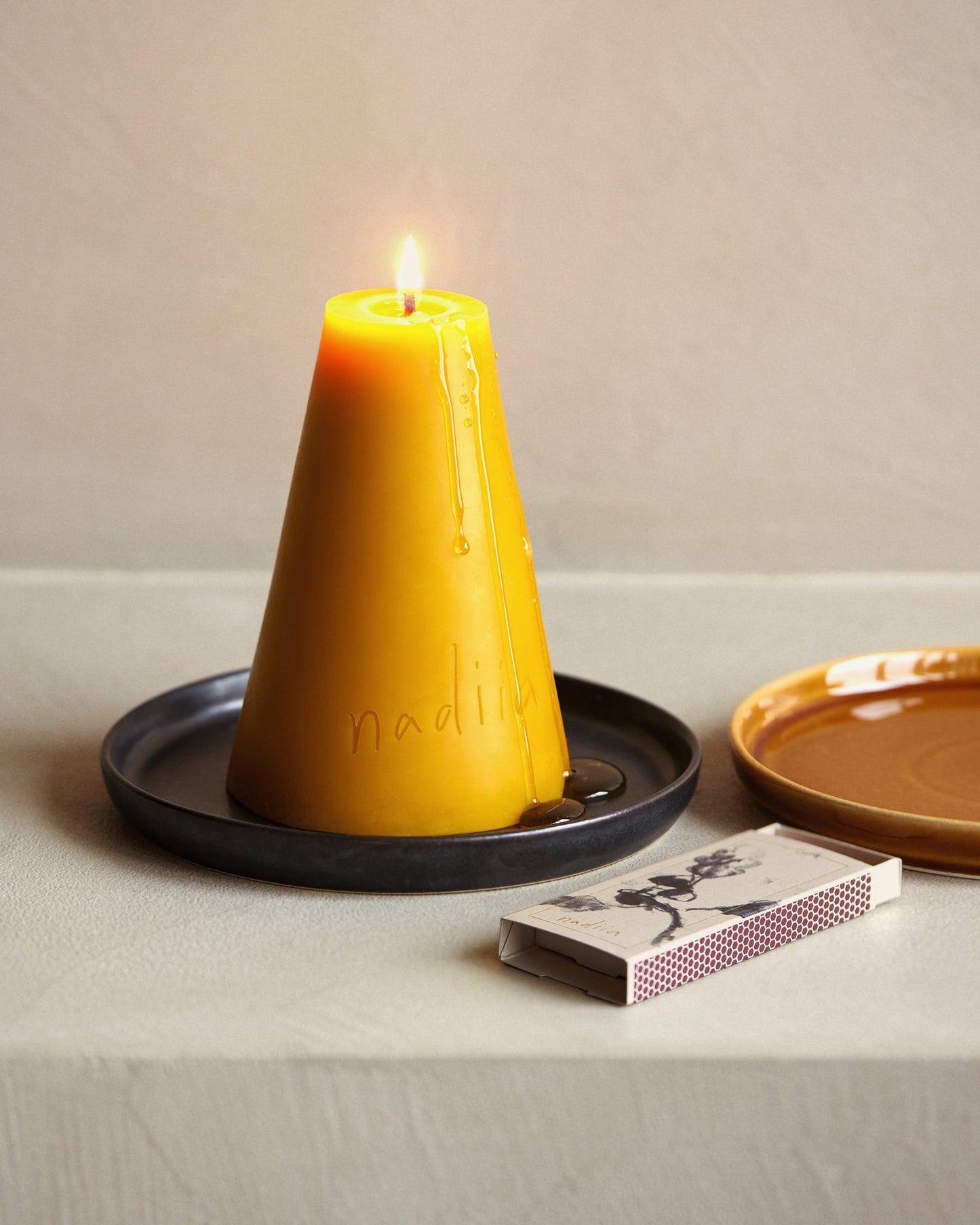 Сone Beeswax Candle