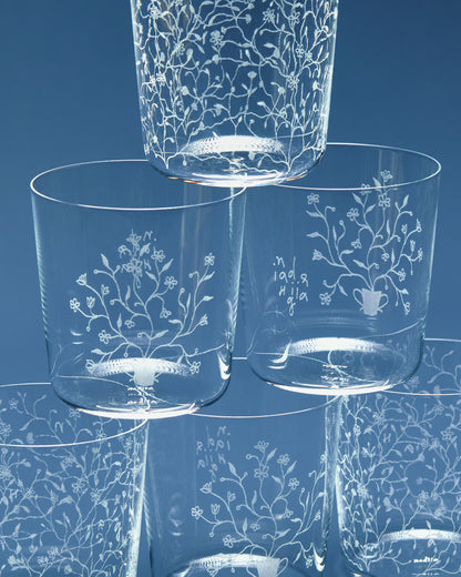 Купіть виріб ручної роботи Divine Garden Glasses від Nadiia World. Ідеальний вибір для додавання вишуканості та шарму до вашого житлового простору або колекції особистих аксесуарів.