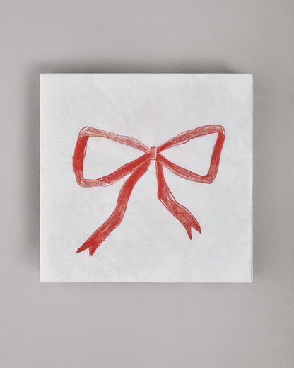 Купіть виріб ручної роботи Napkin Set "Festive Mood Bow" від Nadiia World. Ідеальний вибір для додавання вишуканості та шарму до вашого житлового простору або колекції особистих аксесуарів.
